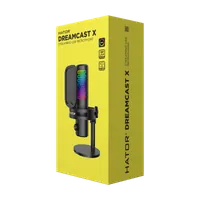 HATOR Dreamcast X Noir Microphone pour podcast - 10