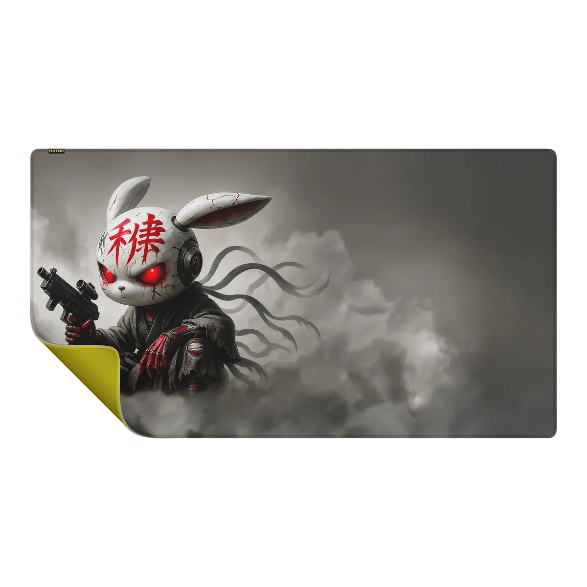 HATOR Tonn EVO 3XL Angry bunny Tapis de souris de jeu Multicolore