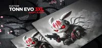 HATOR Tonn EVO 3XL Angry bunny Tapis de souris de jeu Multicolore - 10