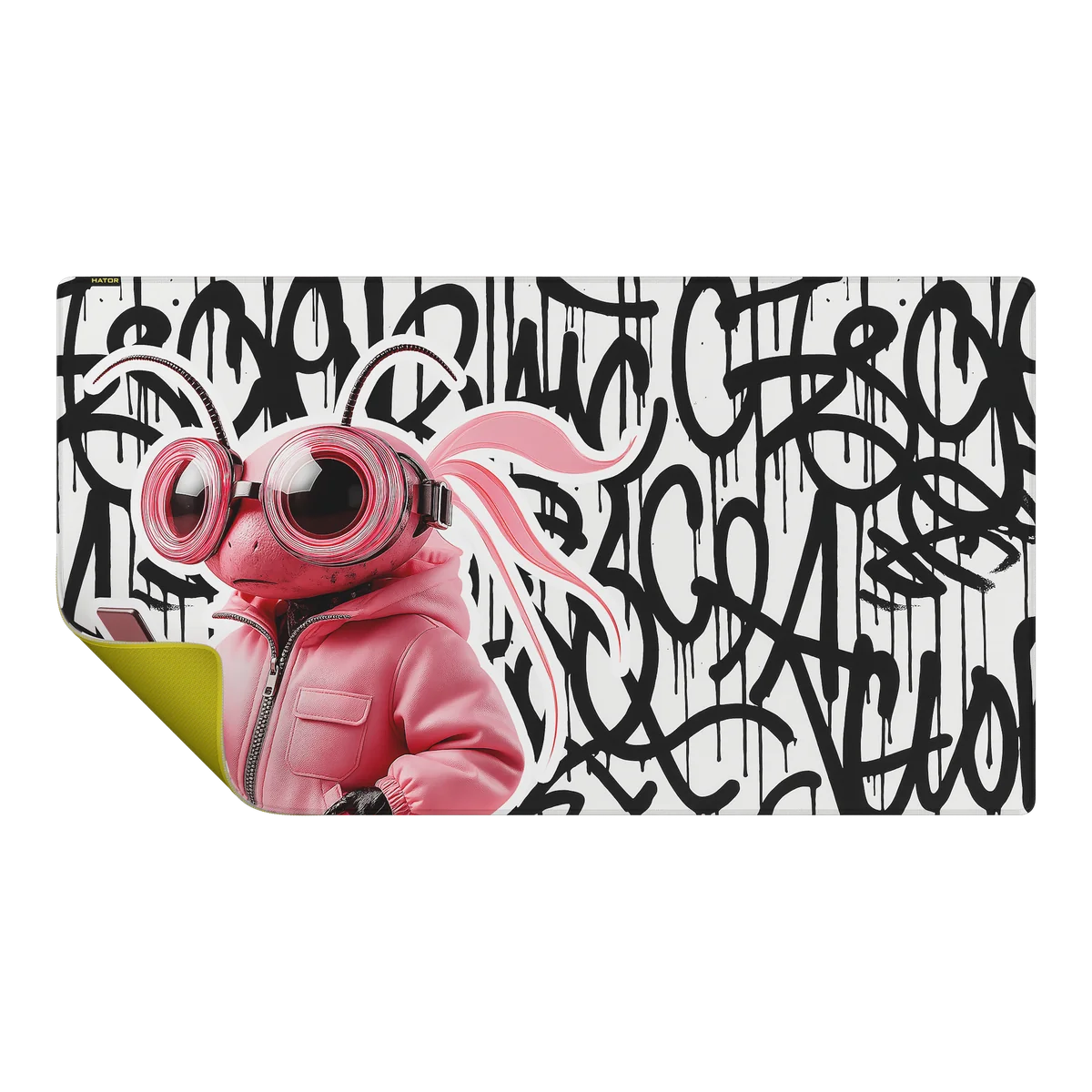 HATOR Tonn EVO 3XL Dragonfly Tapis de souris de jeu Multicolore