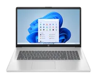 HP Laptop 17-cn4019nf Intel Core 5 120U Ordinateur portable 43,9 cm (17.3") Full HD 16 Go DDR4-SDRAM 512 Go SSD Wi-Fi 6 (802.11ax) Windows 11 Home Argent