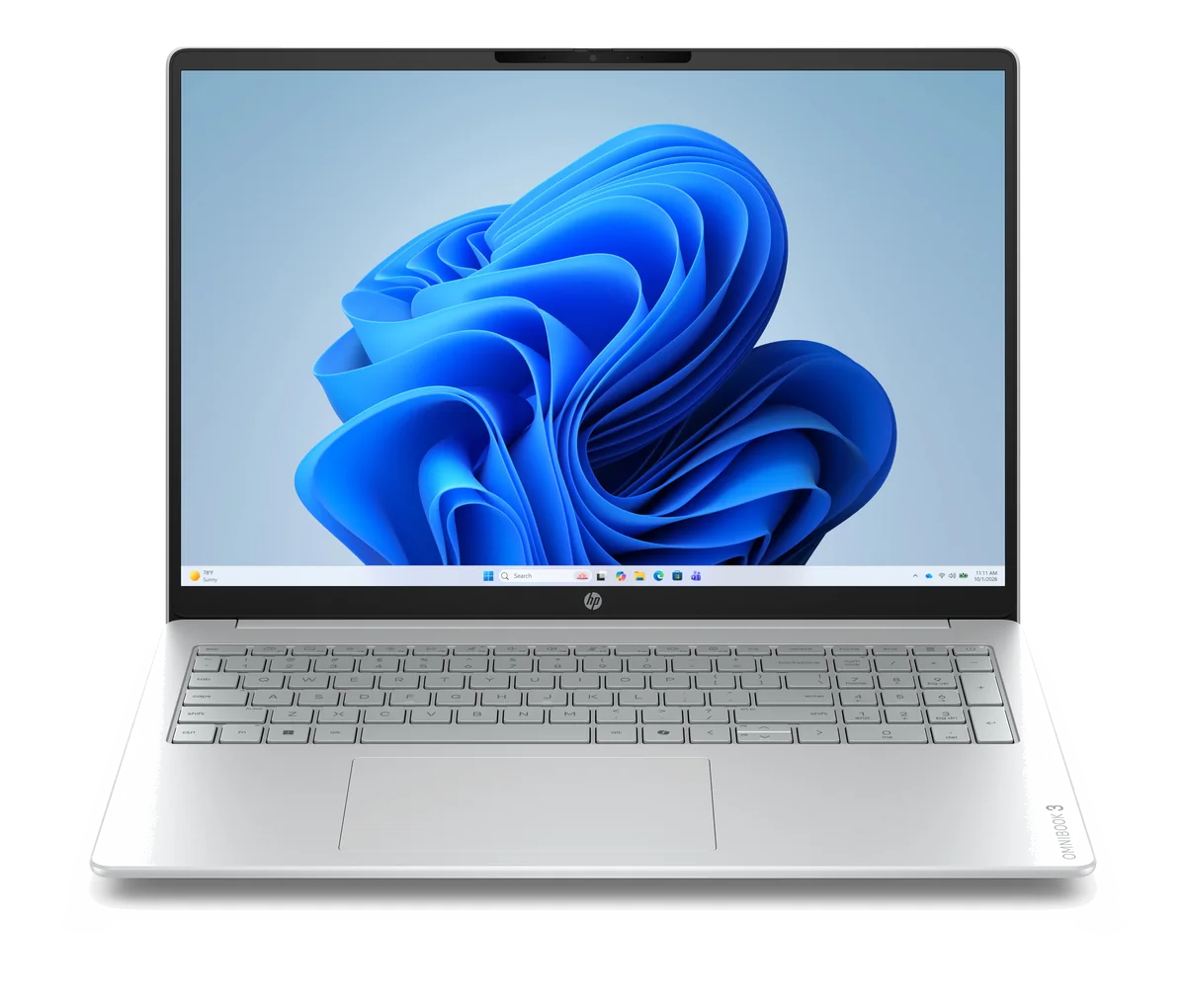 HP OmniBook 3 Laptop 16-by0044nfx AMD Ryzen™ 5 40 Ordinateur portable 40,6 cm (16") 2K 8 Go LPDDR5-SDRAM 512 Go SSD Wi-Fi 6 (802.11ax) Windows 11 Home Gris, Argent