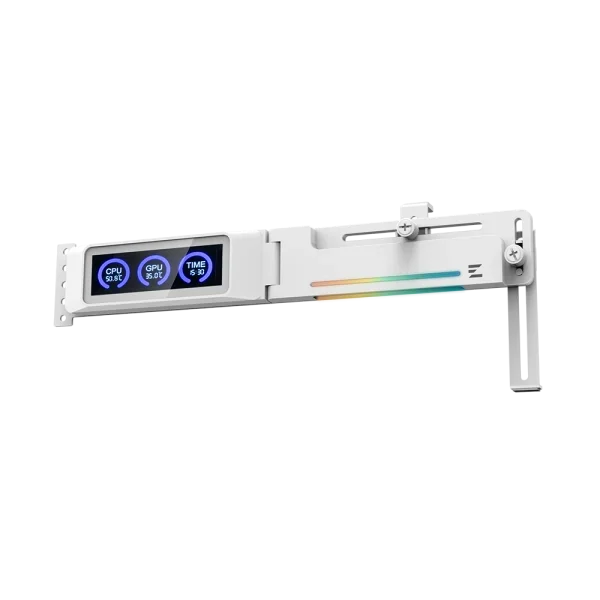 Support Zalman ZM-VS3 DS pour cartes graphiques (Blanc)