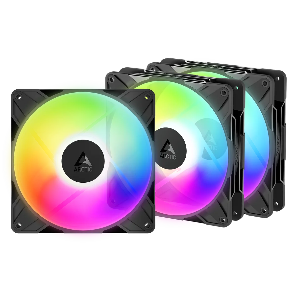 ARCTIC Freezer P14 Pro Reverse A-RGB - 3 Pack Boitier PC Ventilateur 14 cm Noir 3 pièce(s)