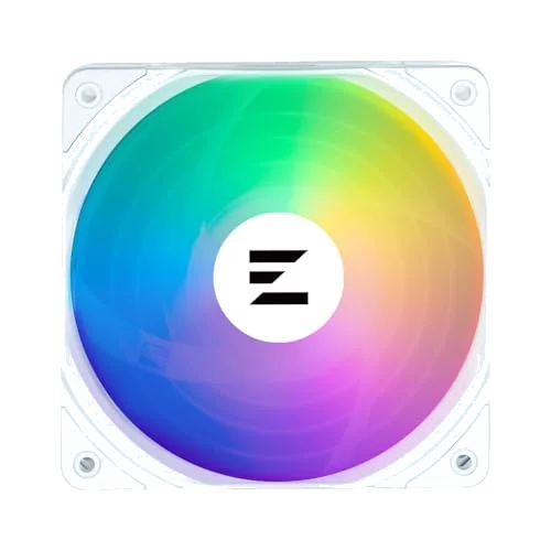 Ventilateur de boitier Zalman AF RGB - 12cm (Blanc)