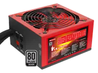 Mars Gaming MPVU750 unité d'alimentation d'énergie 750 W 20+4 pin ATX ATX Noir, Rouge