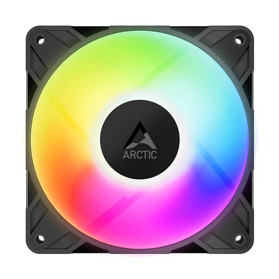 Ventilateur de boitier Arctic P12 Pro Low Noise RGB - 12cm (Noir)