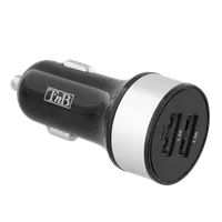 Chargeur Allume Cigare T'nB 1x USB-A + 1x USB-C 48W (Gris)