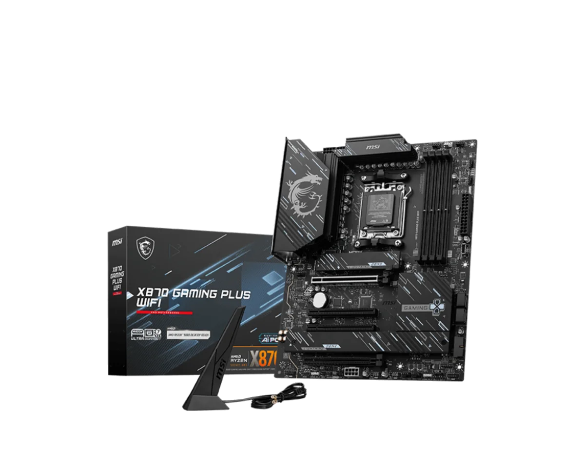 MSI X870 GAMING PLUS WIFI carte mère AMD X870 Emplacement AM5 ATX