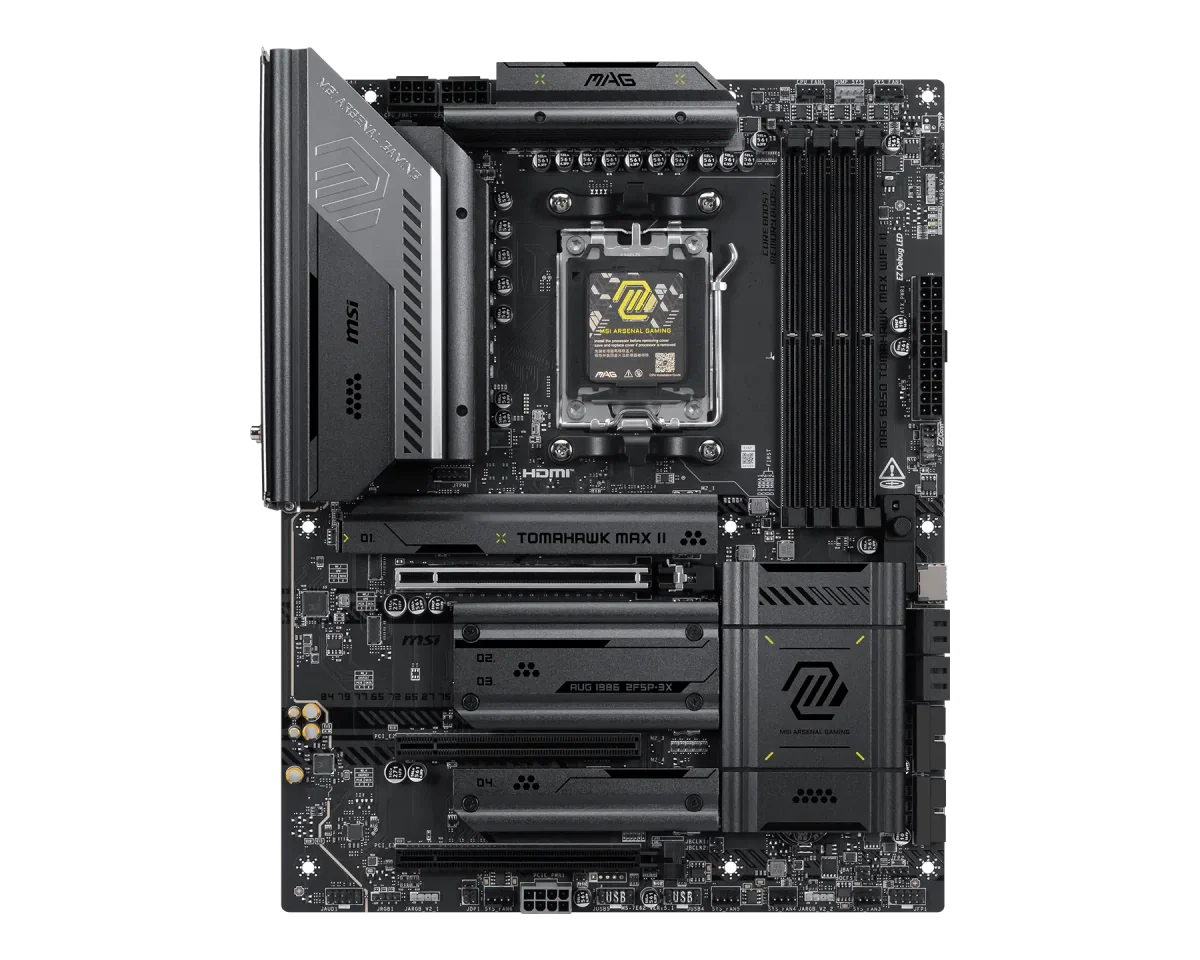 MSI MAG B850 TOMAHAWK MAX WIFI II carte mère AMD B850 Emplacement AM5 ATX