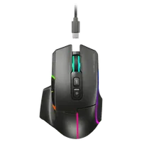 Mars Gaming MMWVECTOR souris Droitier RF Wireless + Bluetooth + USB Type-A Optique 12000 DPI