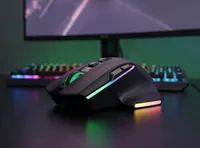Mars Gaming MMWVECTOR souris Droitier RF Wireless + Bluetooth + USB Type-A Optique 12000 DPI - 9
