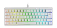 Mars Gaming MKMINIPRO clavier USB Français Blanc - 1