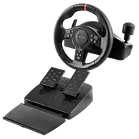 Mars Gaming MWH-RSXONE Noir USB Volant + pédales PC, Playstation 3, PlayStation 4, Nintendo Switch, Nintendo Switch 2, Xbox One, Xbox Series S, Xbox Series X - 1