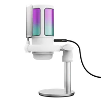 Trust GXT 238W Auron Gris, Blanc Microphone pour podcast - 1