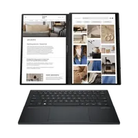 ASUS Zenbook Duo UX8406CA-ISCQL302X Intel Core Ultra 9 285H Hybride (2-en-1) 35,6 cm (14") Écran tactile WUXGA 32 Go LPDDR5x-SDRAM 1 To SSD Wi-Fi 7 (802.11be) Windows 11 Pro Gris - 8