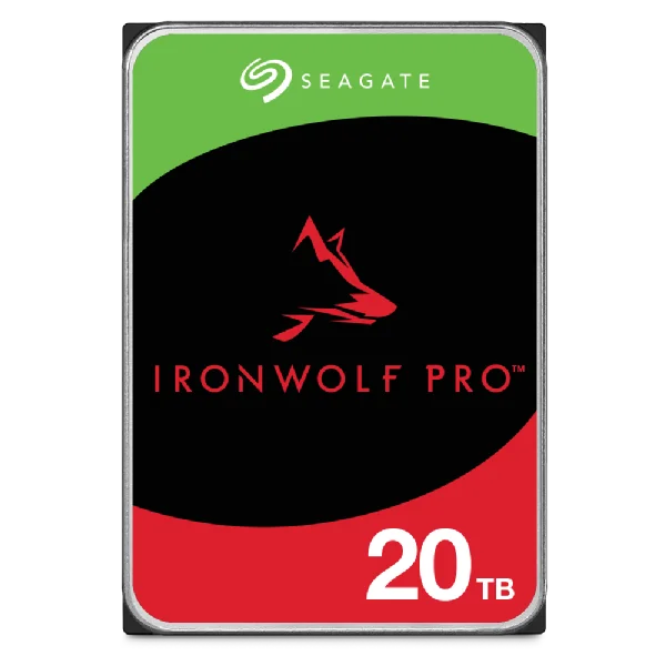 Seagate IronWolf Pro ST20000NT001 disque dur 20 To 7200 tr/min 256 Mo 3.5"