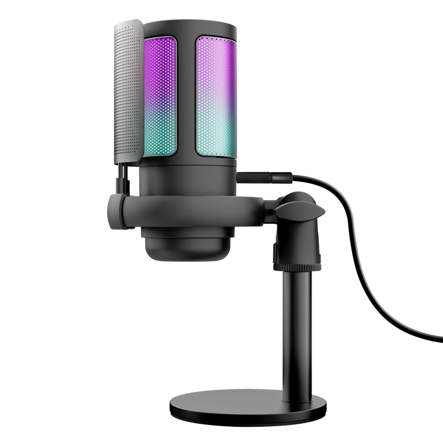 Trust GXT 238 Auron Noir Microphone pour podcast
