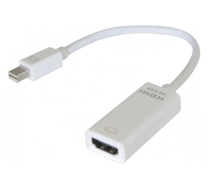 Hypertec 127379-HY câble vidéo et adaptateur 0,13 m Mini DisplayPort HDMI Blanc