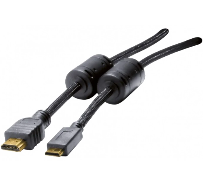 Hypertec 128269-HY câble HDMI 1,5 m HDMI Type A (Standard) HDMI Type C (Mini) Noir