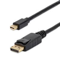 StarTech.com Câble Mini DisplayPort vers DisplayPort 1.2 de 2m - Câble adaptateur Mini DisplayPort vers DisplayPort 4K x 2K UHD - Câble Mini DP vers DP pour Moniteur - Câble de Conversion mDP vers DP - 4