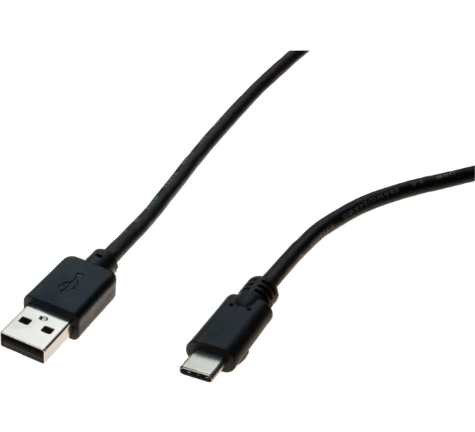 Cable USB2.0 Type-C (M) <> MicroUSB Type-B (M) Noir 1.0M * 532481
