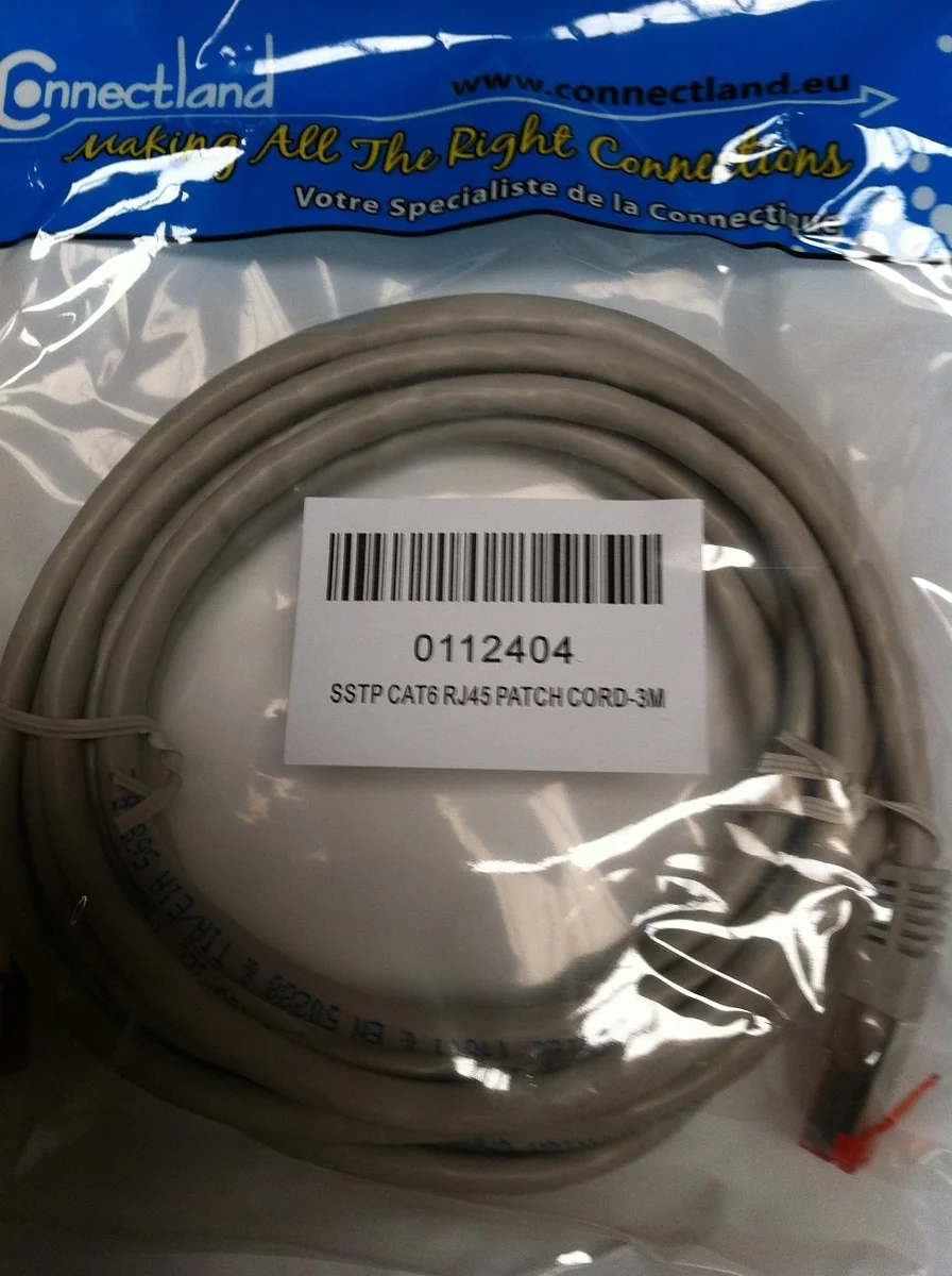 ROULEAU DE CABLE RESEAU FTP CAT.6 24AWG/4p. CCA 100M [ZG-C6F01]