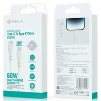 DEVIA Kintone Series Type-C To Type-C Cable (3A,1M) - 1