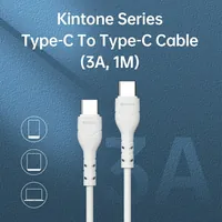 DEVIA Kintone Series Type-C To Type-C Cable (3A,1M) - 2