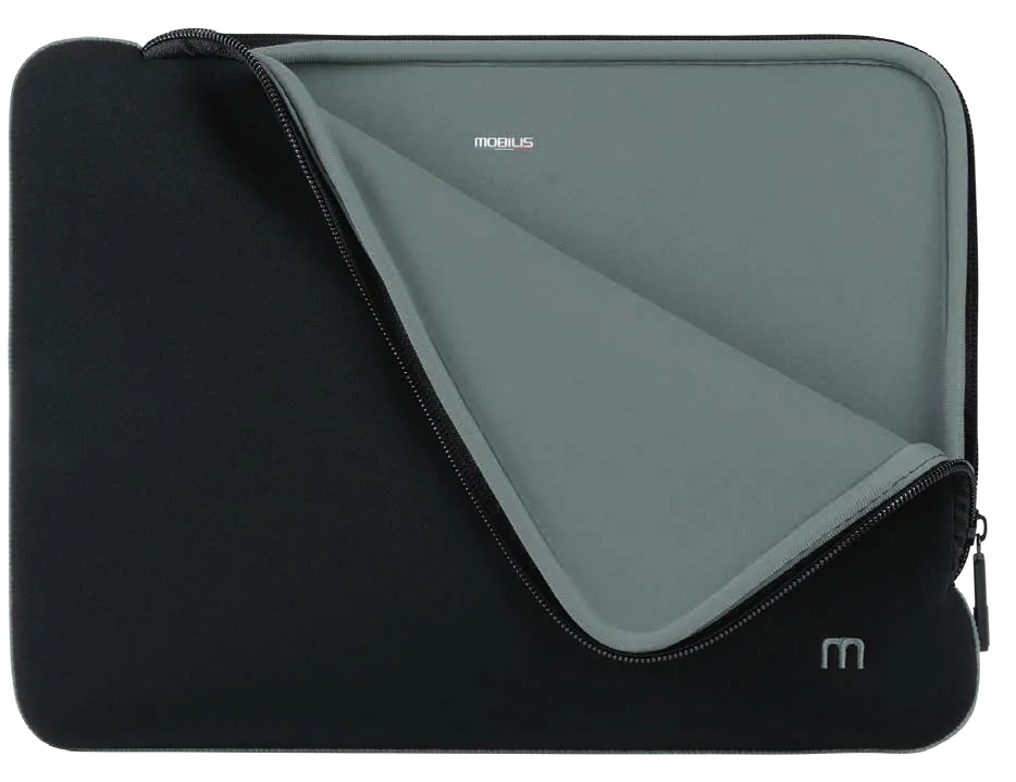 MOBILIS SKIN SLEEVE 12.5-14 - BLACK & GREY