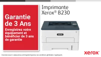 Xerox B230 Imprimante recto verso sans fil A4 34 ppm, PCL5e/6, 2 magasins Total 251 feuilles - 14