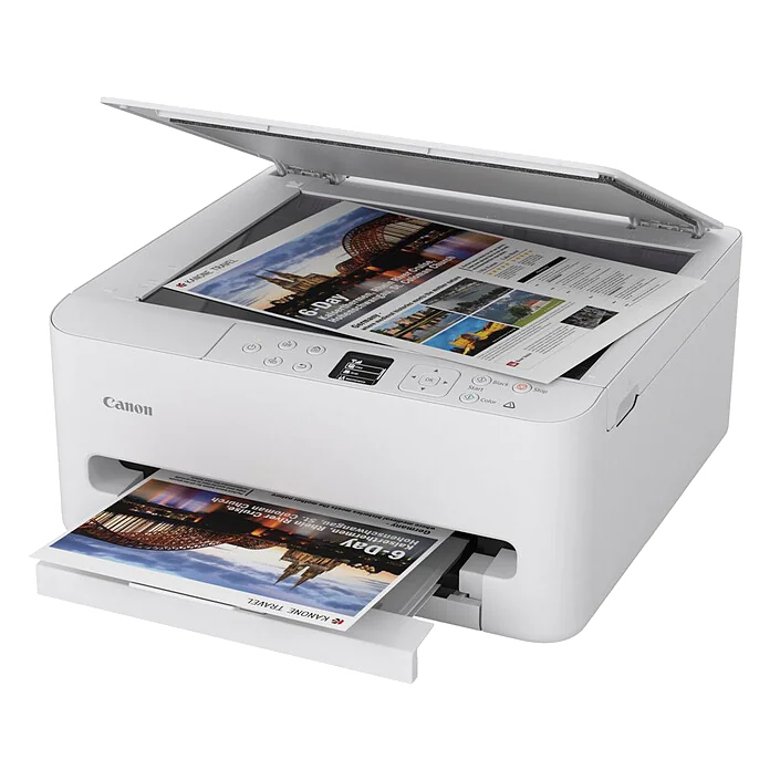 IMPRIM. CANON TS6540i 3-en-1 +LED Jet d'encre R/V USB/WiFi * 495/486