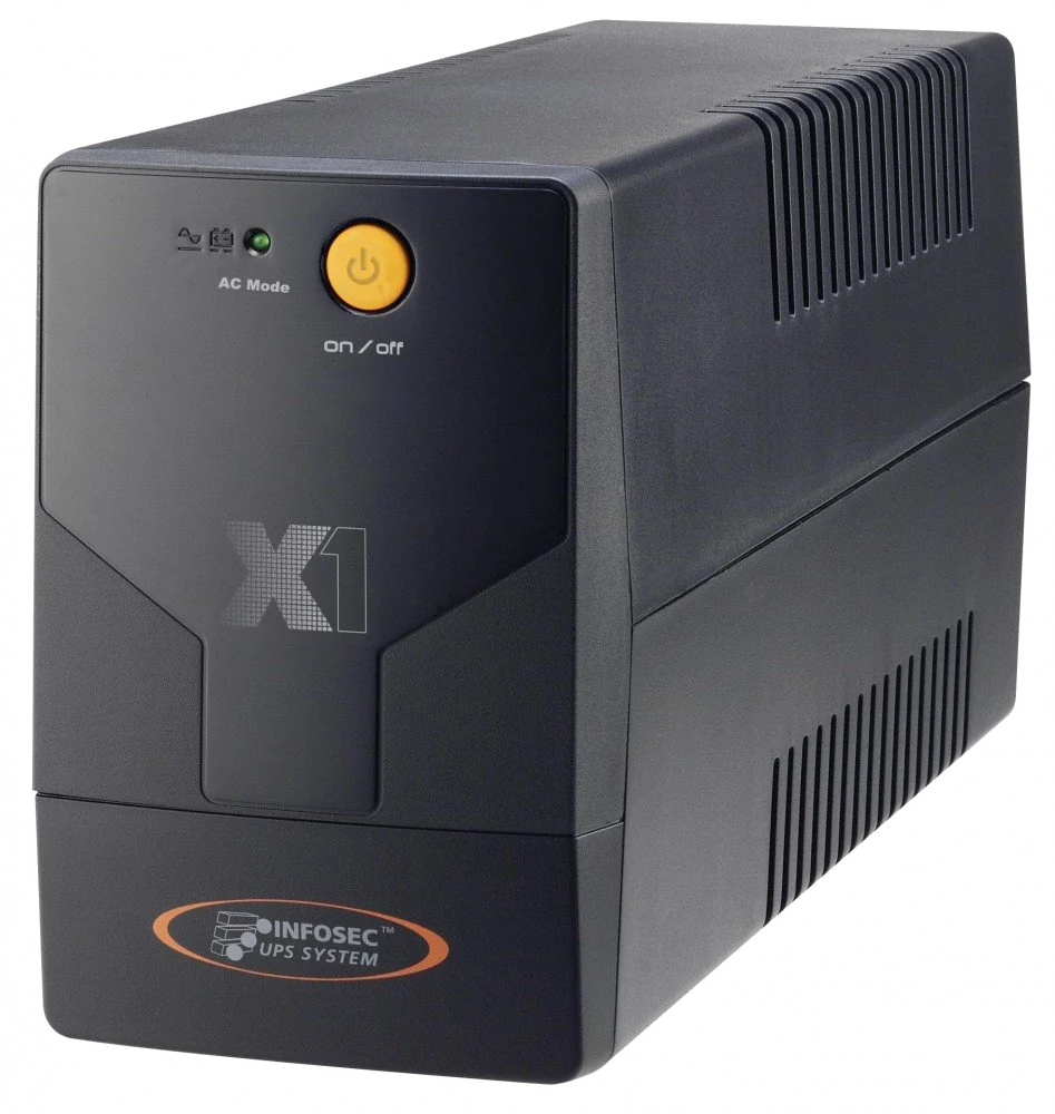 INFOSEC X1+1000 FR ONDULEUR LINE INTERACTIVE 1000VA - 2 PRISES FR