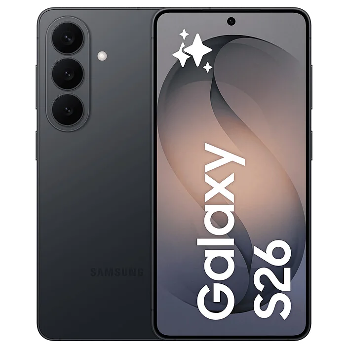 SAMSUNG Galaxy S26 (S942B) 256Go 5G * DS 6.2 Black (TCP 14€ incl)