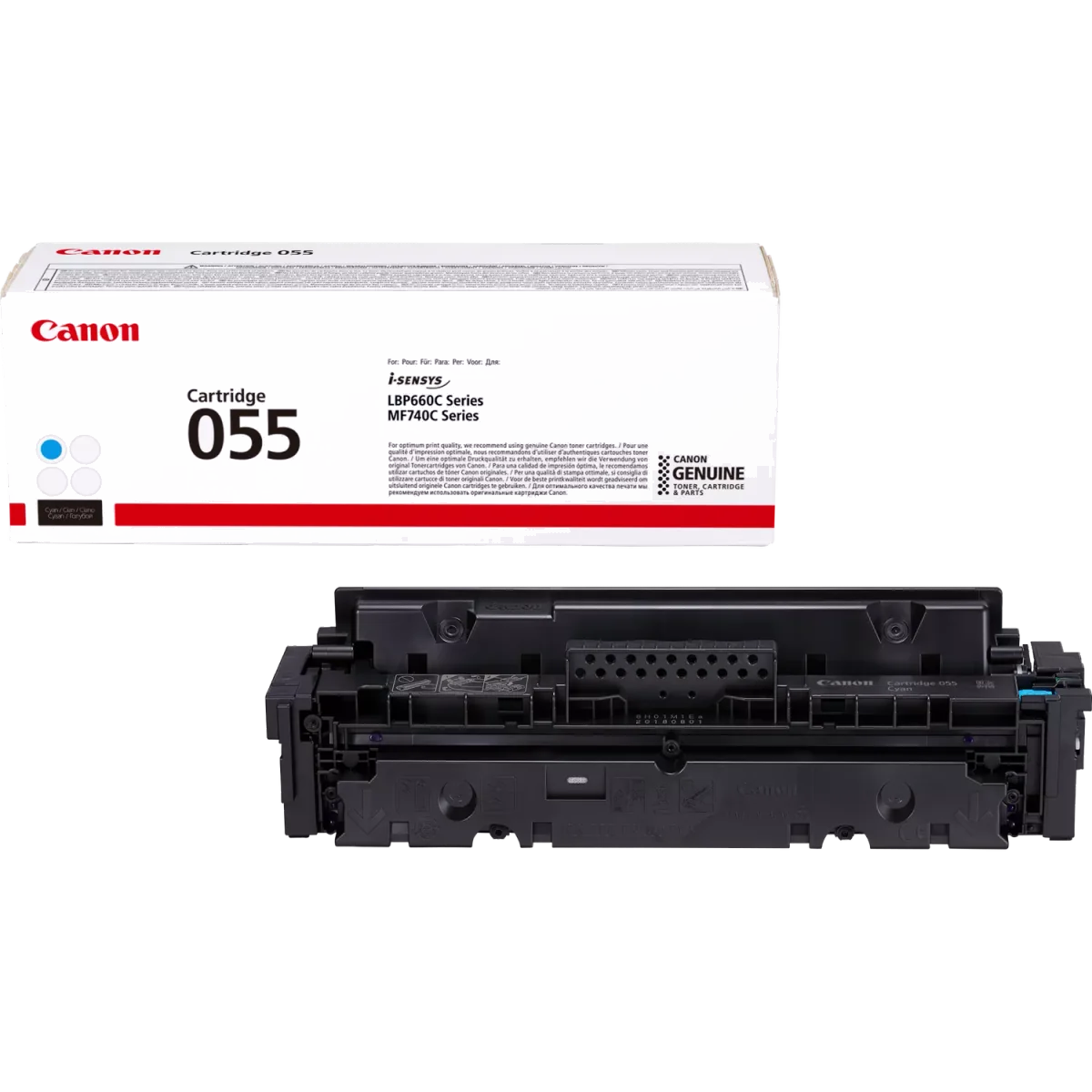 Canon 055 Cartouche de toner 1 pièce(s) Original Cyan