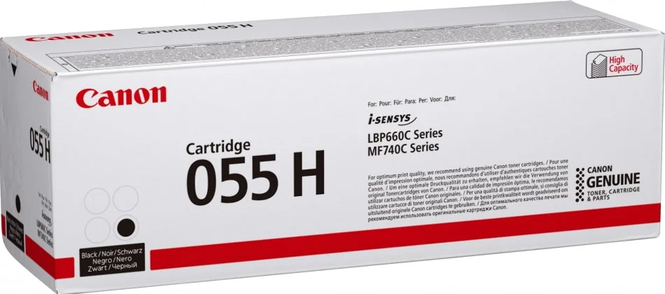 Canon 055H Cartouche de toner 1 pièce(s) Original Noir