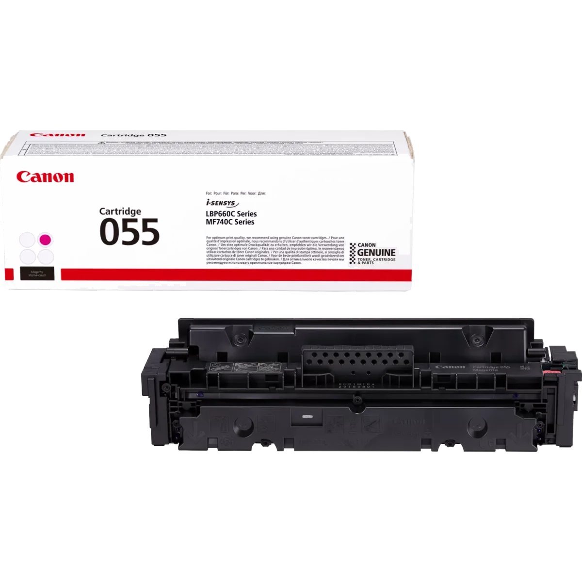 Canon 055 Cartouche de toner 1 pièce(s) Original Magenta