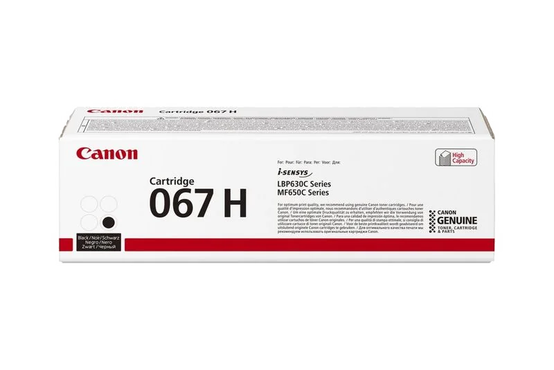 Canon 067H Cartouche de toner 1 pièce(s) Original Noir