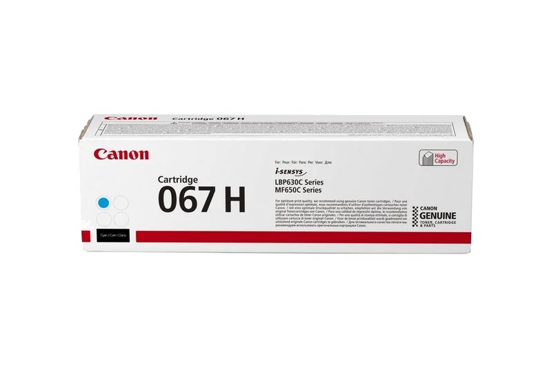 Canon 067H Cartouche de toner 1 pièce(s) Original Cyan