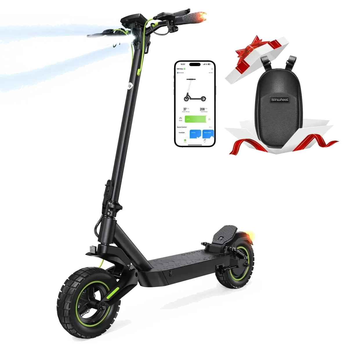 TROTTINETTE MaxWheel T10Pro 10 500W 48V/15Ah Amort. AV+AR