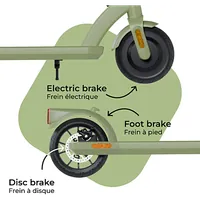 TROTTINETTE YEEP.ME 80N EVO+ 30KM - MATCHA LATTE - 3