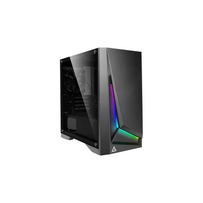 BT Mini Micro ATX Antec Dark Phantom DP301M RGB - vitrés (Noir) * 0