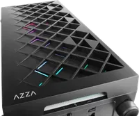 BT Moyen ATX Azza Spectra RGB - vitrés (Noir) * CSAZ-280B - 3