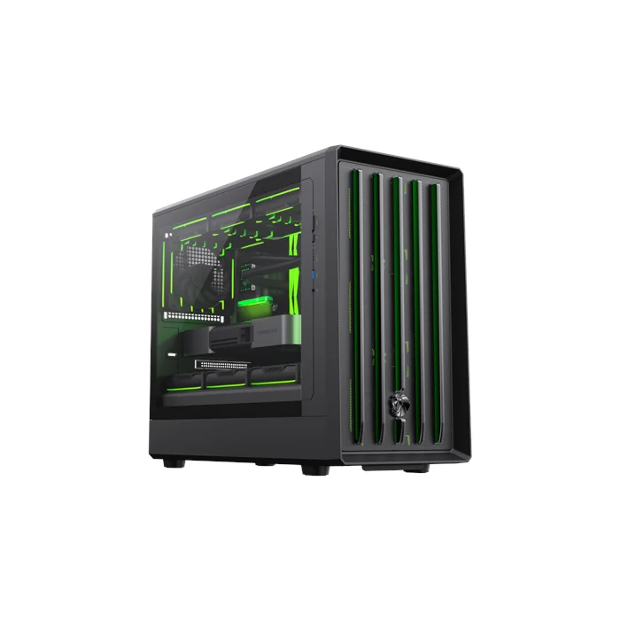BOITIER GameMAX CLAW 360 Gaming MT/sans ALIM./M-ATX * Black