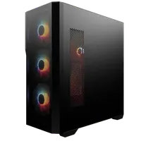 BOITIER M.RED Raven Black-MT/ss Alim/ATX - 1