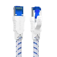CABLE RESEAU RJ45 CAT.6 * 0.3M Bleu [842039]