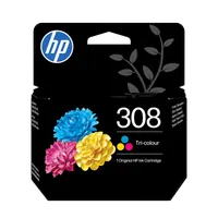 HP 308 Pack de 2 cartouches d’encre authentiques Noir/Trois couleurs