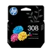 HP 308 Pack de 2 cartouches d’encre authentiques Noir/Trois couleurs - 3
