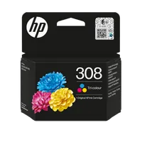 HP 308 Cartouche d’encre authentique Trois couleurs