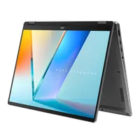 ASUS Vivobook 14 Flip TP3407SA-FLIP-DICSG213X Copilot+ PC Intel Core Ultra 7 256V Hybride (2-en-1) 35,6 cm (14") Écran tactile WUXGA 16 Go LPDDR5x-SDRAM 512 Go SSD Wi-Fi 7 (802.11be) Windows 11 Pro Gris - 2